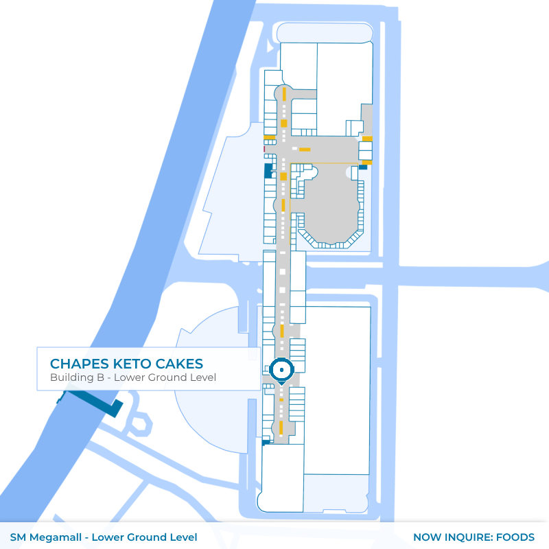 Chapes Keto Cakes - SM Megamall - Building B - Lower Ground Level